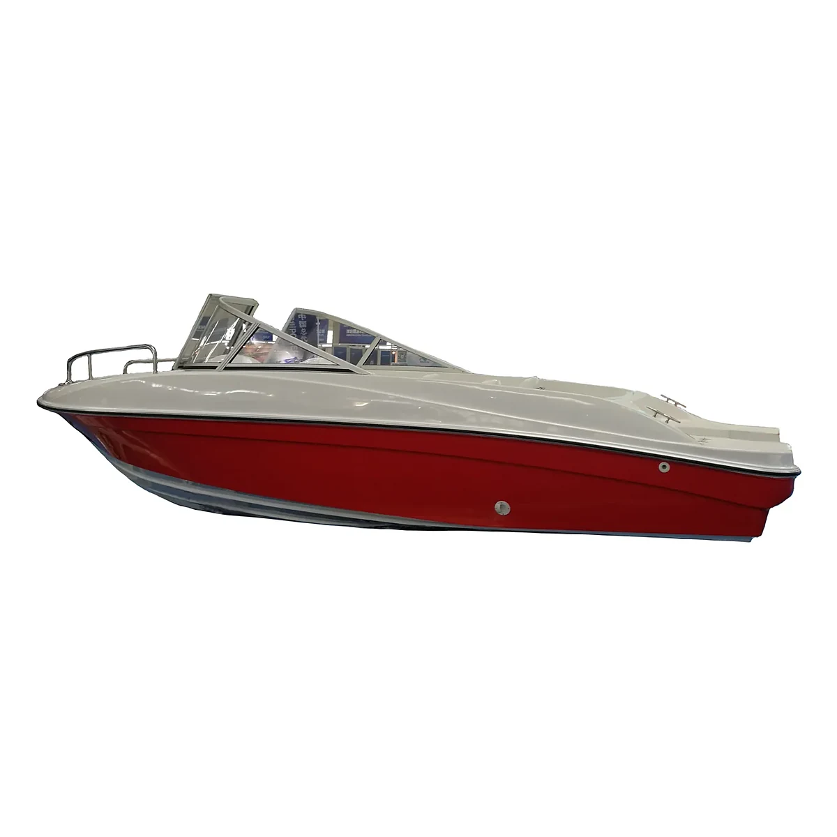 SK-58 fiberglass cruiser with forward cabin