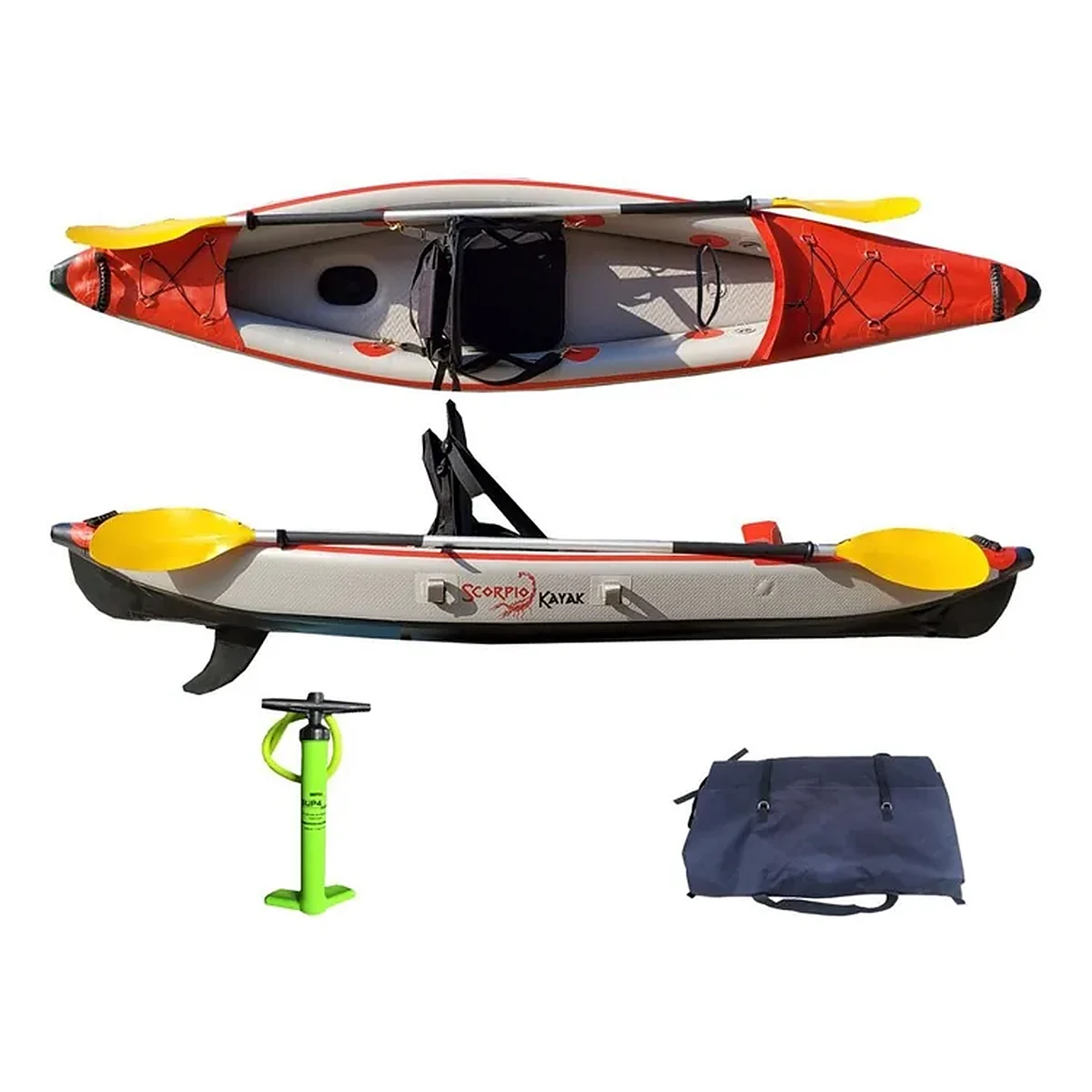 Scorpio two-person inflatable kayak