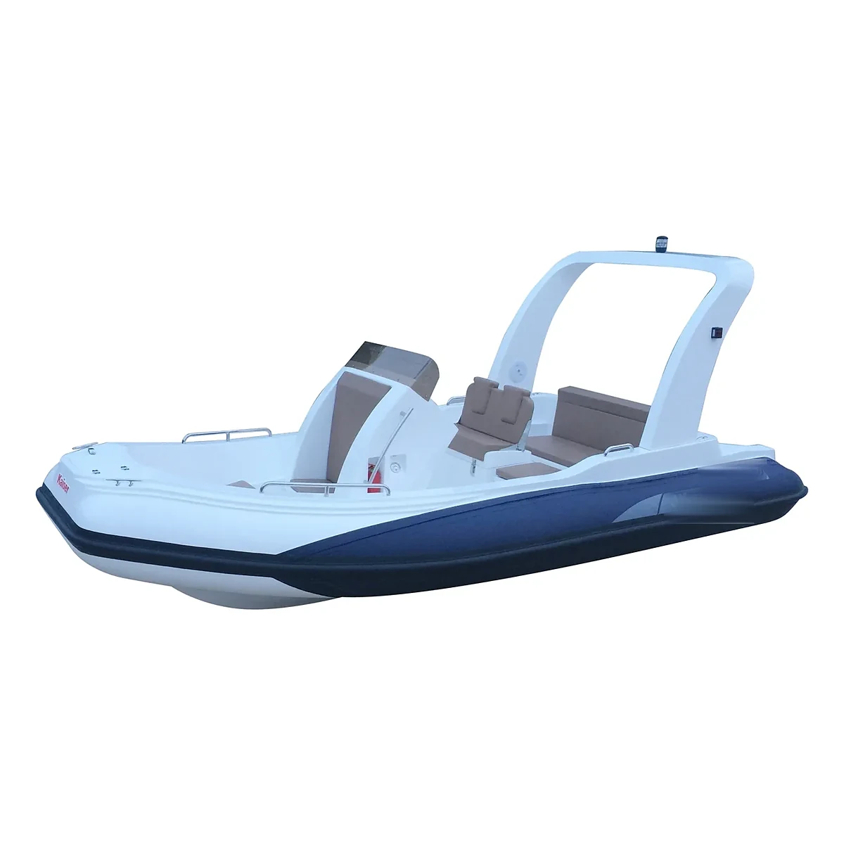 SK-RIB 530 LUX aluminum hull rigid inflatable boat